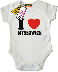 I love Mysłowice - dziecięce body, kod: SZDZ00222B