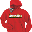 Angryboy super bluza dla syna - czerwony