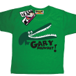 Krokodyl Gary muwałt koszulka do szkoły - zielony