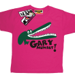 Krokodyl Gary muwałt koszulka do szkoły - różowy