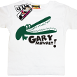 Krokodyl Gary muwałt koszulka do szkoły - biały