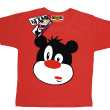 Animek Fragles świetna dziecięca koszulka - czerwony