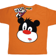 Animek Fragles świetna dziecięca koszulka - pomarańczowy