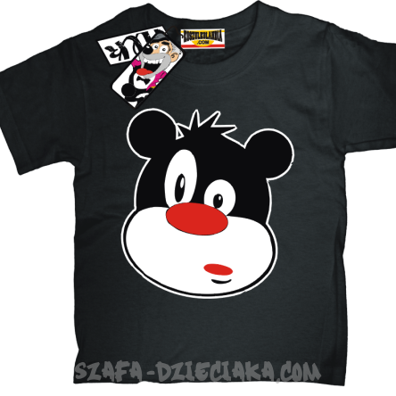 Animek Fragles świetna dziecięca koszulka - czarny