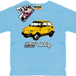 Maluch Fiat 126p super tshirt dziecięcy - błękitny