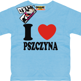 I love Pszczyna - koszulka dla dziecka, kod: SZDZ00223K