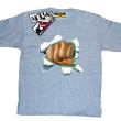 Pięść rozdzierająca koszulkę oryginalny tshirt dziecięcy - melanżowy