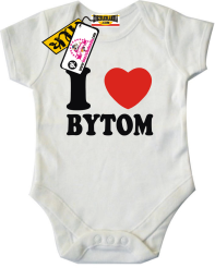 I love Bytom - dziecięce body, kod: SZDZ00215B