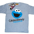 Ciasteczkowy potworek  tshirt z nadrukiem - melanżowa