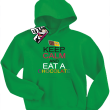 Keep Calm and Eat a Chocolate - bluza dziecięca - zielony