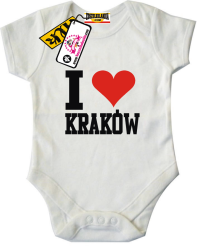 I love Kraków - body dla Maluszka, kod: SZDZ00114B