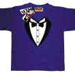 Frak elegancki pomysłowa koszulka dla dziecka - purple