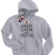 Keep Calm and wezmę się w końcu za naukę - zabawna bluza dziecięca - melanżowy