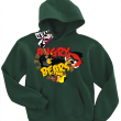 Angry Bears super dziecięca bluza - bottle-green