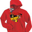 Angry Bears super dziecięca bluza - red