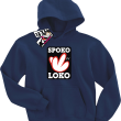 Spoko loko super bluza dziecięca - granatowa