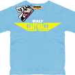 Mały zarywacz tshirt dla syna - sky blue