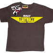 Mały zarywacz tshirt dla syna - brown