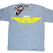 Mały zarywacz tshirt dla syna - melange