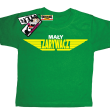 Mały zarywacz tshirt dla syna - green