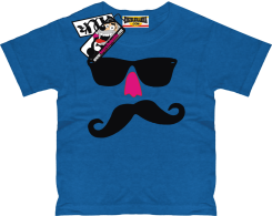 Wąs w okularach z nosem - zabawny tshirt dziecięcy, kod: SZDZ00048K