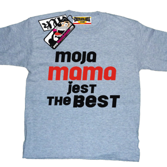 Moja mama jest the best - dziecięcy tshirt, kod: SZDZ00145K