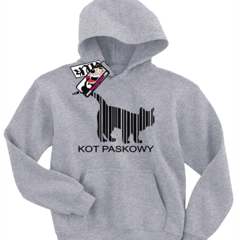 Kot paskowy - zabawna bluza dziecięca, kod: SZDZ00057S