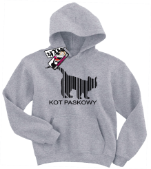 Kot paskowy - zabawna bluza dziecięca, kod: SZDZ00057S