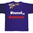 Wnuczek dziadziusia zabawna koszulka dziecięca - purple