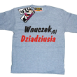 Wnuczek dziadziusia zabawna koszulka dziecięca - melange