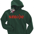 Smile - bluza dziecięca - butelkowy