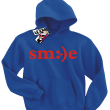 Smile - bluza dziecięca - niebieski