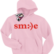 Smile - bluza dziecięca - różowy