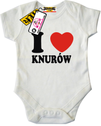 I love Knurów - body dla Maluszka, kod: SZDZ00220B