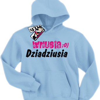 Wnusia dziadziusia - świetna bluza dla dziewczynki, kod: SZDZ00113S