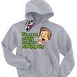 Kto rano wstaje...- super dziecięca bluza - melanżowy