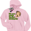 Kto rano wstaje...- super dziecięca bluza - różowy