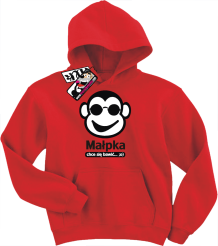 Małpka chce się bawić - świetna bluza dziecięca, kod: SZDZ00065S