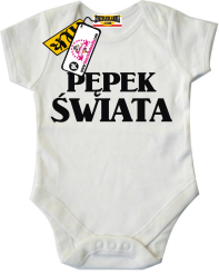 Pępek świata - zabawne body dziecięce, kod: SZDZ00086B