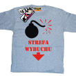 Strefa wybuchu fajna koszulka - melanżowa