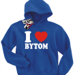I love Bytom bluza dziecięca - niebieski