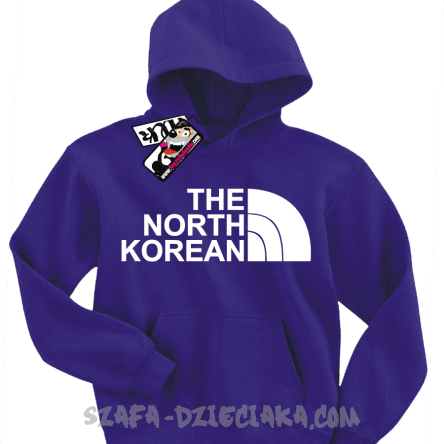 The North Korean - super bluza dziecięca - fioletowy