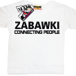 Zabawki connecting people zabawna koszulka dla dziecka - white