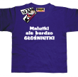 Malutki, ale bardzo głośniutki zabawna dziecięca koszulka - fioletowa