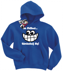 Be chillout uśmiechnij się - niepowtarzalna bluza dziecięca, kod: SZDZ00031S