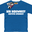 Bob budowniczy pomysłowa koszulka dziecięca - niebieski