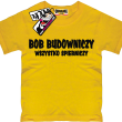 Bob budowniczy pomysłowa koszulka dziecięca - żółty