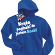 Krążą pogłoski, że jestem boski odlotowa bluza dziecięca - niebieski