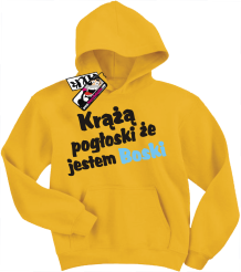 Krążą pogłoski, że jestem boski - odlotowa bluza dziecięca, kod: SZDZ00154S