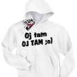 Oj tam oj tam zabawna bluza dla dziecka - biały